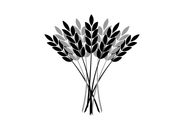 Icono agrícola sobre fondo blanco — Vector de stock