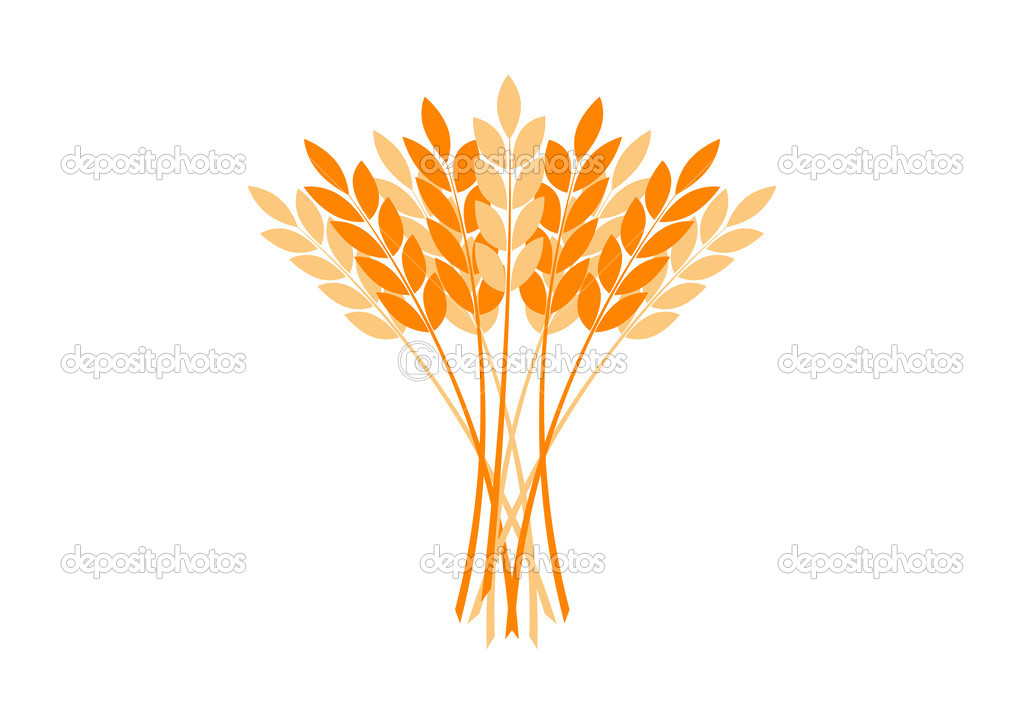 Agricultural icon on white background