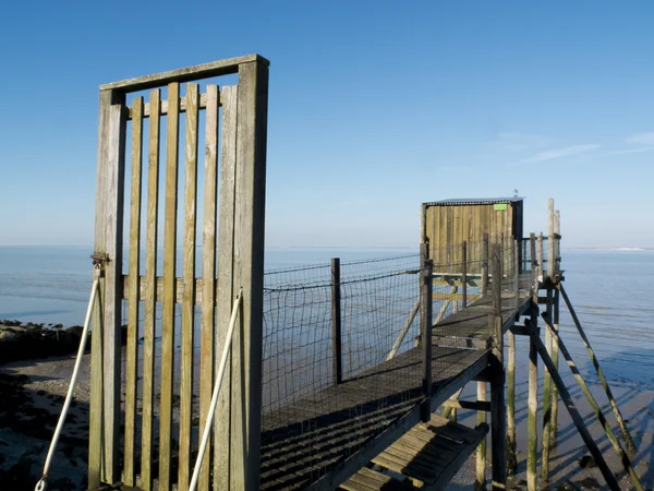 Pontoon chiuso . — Foto Stock