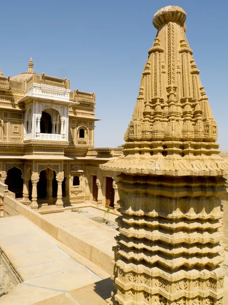 Jain tempel van loudvra — Stockfoto