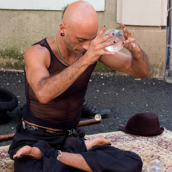 Street performer — Stock Photo, Image