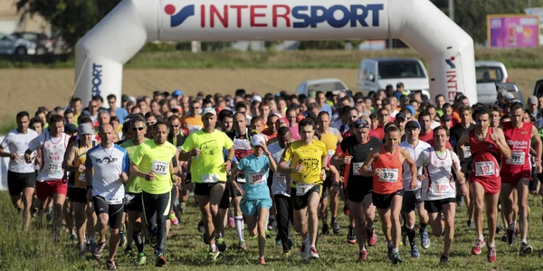 Início dos corredores . — Fotografia de Stock