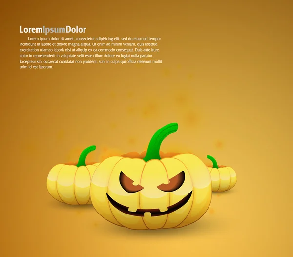 Halloween rajzfilm háttér | szerkeszthető vektoros illusztráció — Stock Vector
