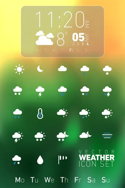 hava simgesi seti