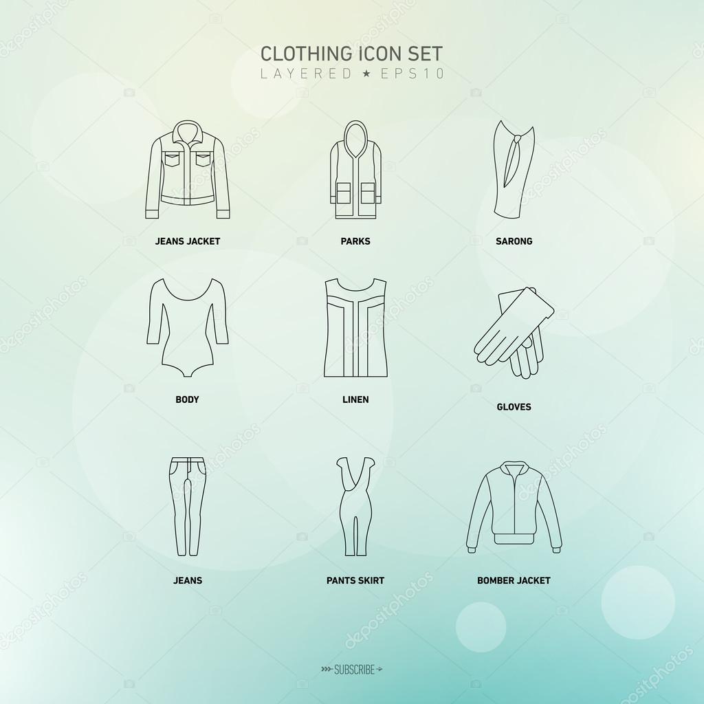 Clothing Icons