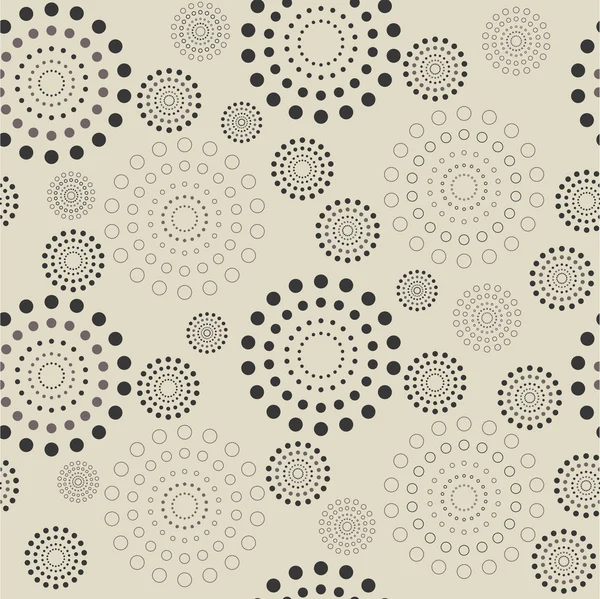 Frische florale Muster Vektor Hintergrund — Stockvektor
