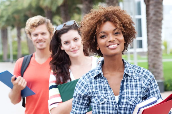 Happy group of college students Royalty Free Stock Images