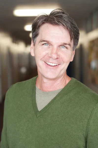 Portrait of a mature happy man — Stock Photo, Image