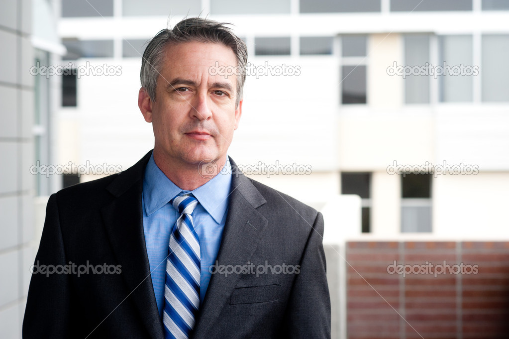 portrait of a confident mature businessman