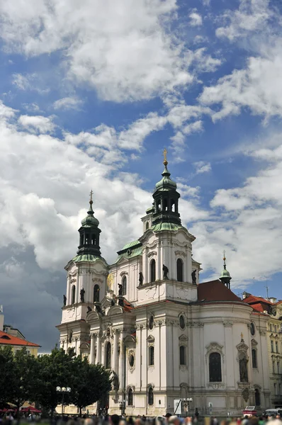 Saint Nicolas Church in Prague — Stock Photo, Image