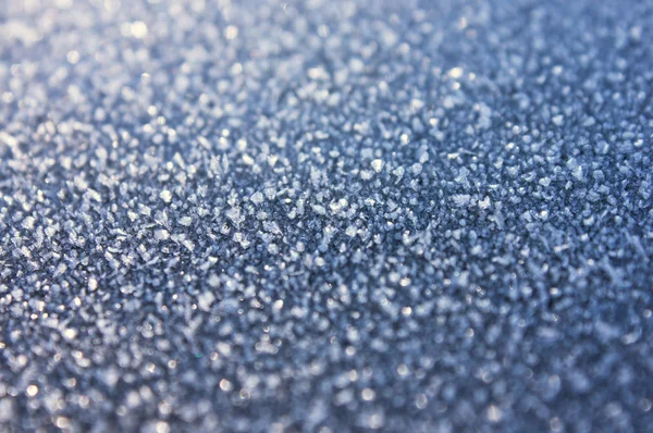 Hoarfrost surface — Stock Photo, Image