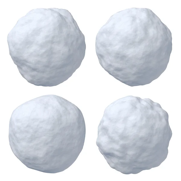 Jeu de boules de neige Images De Stock Libres De Droits