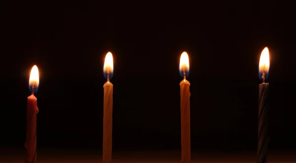 Candele di compleanno — Foto Stock