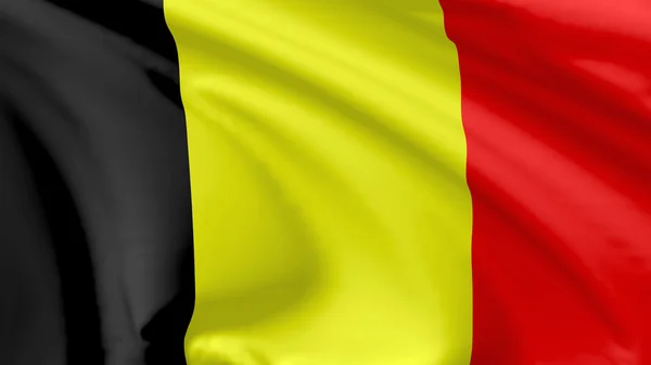 Bandera de Belgium — Foto de Stock