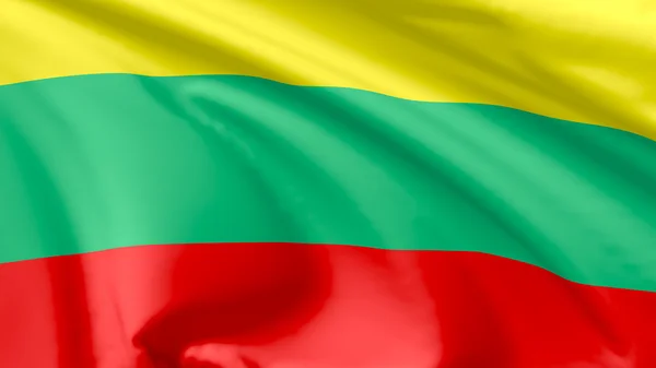 Bandera de lithuania — Foto de Stock