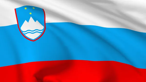 स्लोवेनिया का ध्वज — स्टॉक फ़ोटो, इमेज
