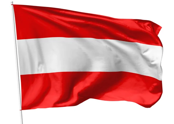 Flag of Austria on flagpole — Stock Photo, Image