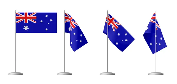 Bandera de la pequeña mesa de australia — Foto de Stock
