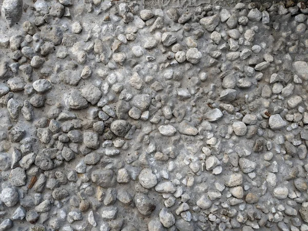 Кроковий Камінь Рефлексології Цементна Текстура Підлоги Гравієм — стокове фото