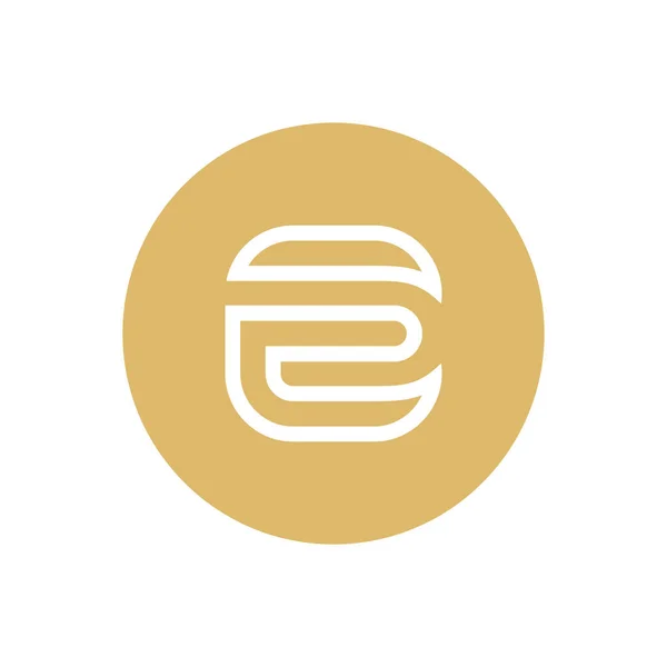 Harf Logo Simgesi Tasarım Şablonu Elementleri — Stok Vektör