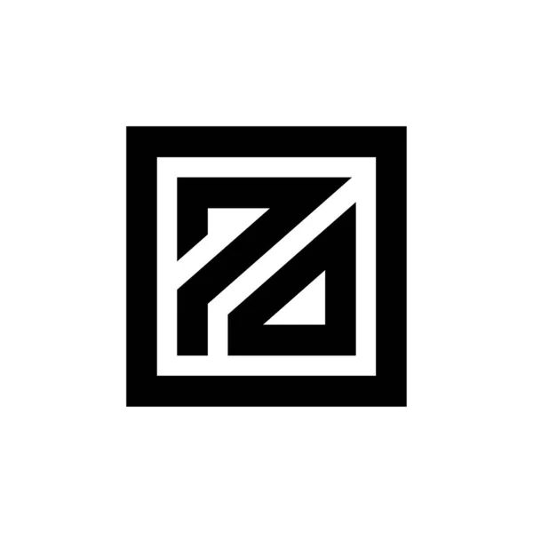 Letter Logo Design Element — ストックベクタ