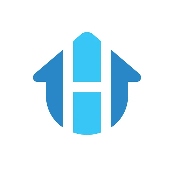 Harfi Logo Simgesi Tasarımı Harfi Logosu Vektörü — Stok Vektör