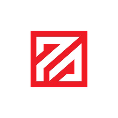 İlk harf PA logo ikonu tasarım şablon elemanları, geometrik monogram logosu