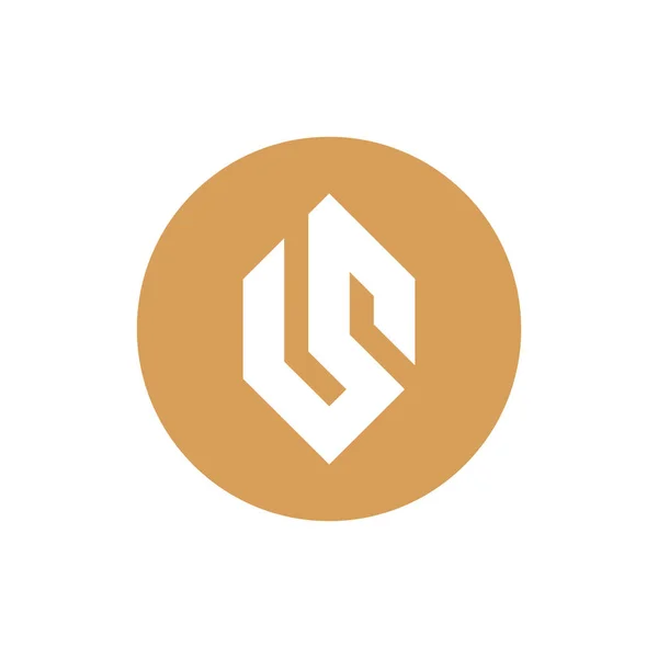 Alphabet Icon Letter Logo Design Template Vector — Stockvektor