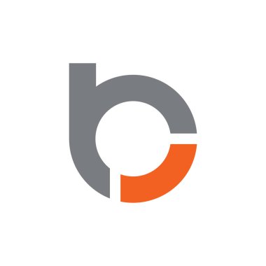 B harfi logo tasarım vektör sembolü, yaratıcı b logosu simgesi