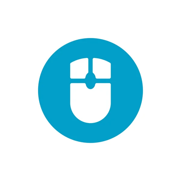 Дизайн Логотипа Мыши Вектор Значка Компьютерной Мыши — стоковый вектор