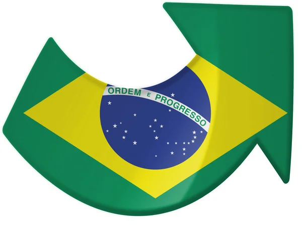 La bandera brasileña —  Fotos de Stock