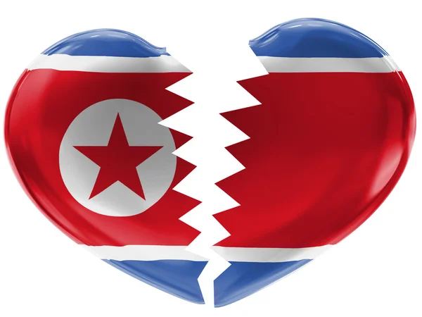 北朝鮮の国旗 — ストック写真