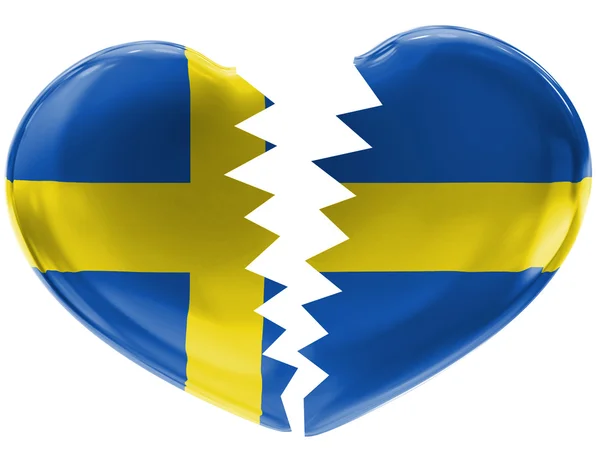The Swedish flag