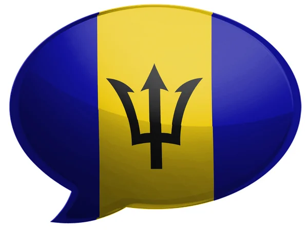 Barbados lippu — kuvapankkivalokuva