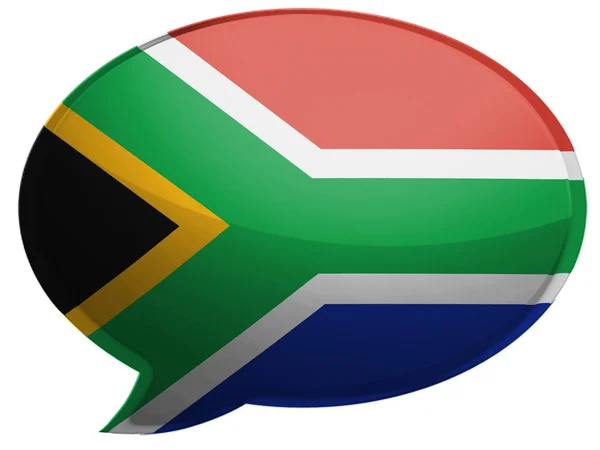 Флаг Южной Африки — стоковое фото