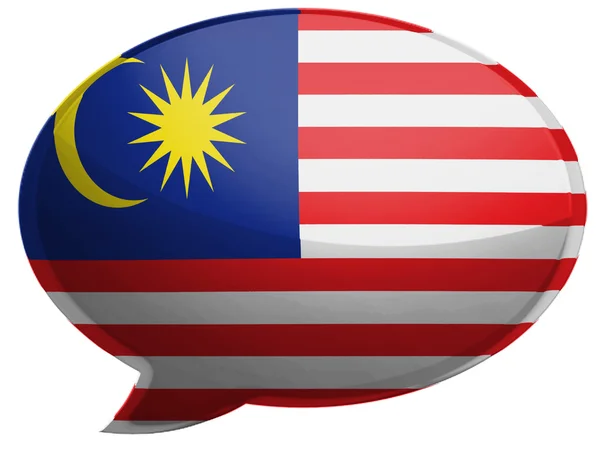 말레이시아 국기 — 스톡 사진
