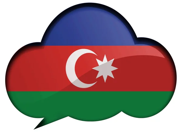 La bandera de Azerbaiyán —  Fotos de Stock