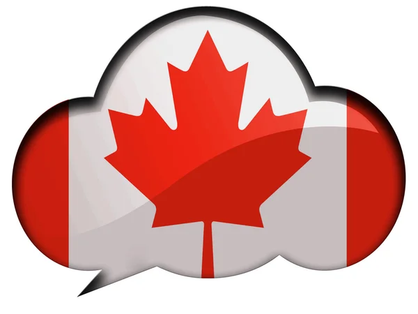 The Canadian flag — Stock Photo, Image