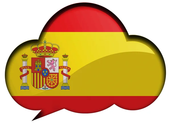 The Spanish flag — Stock Photo, Image