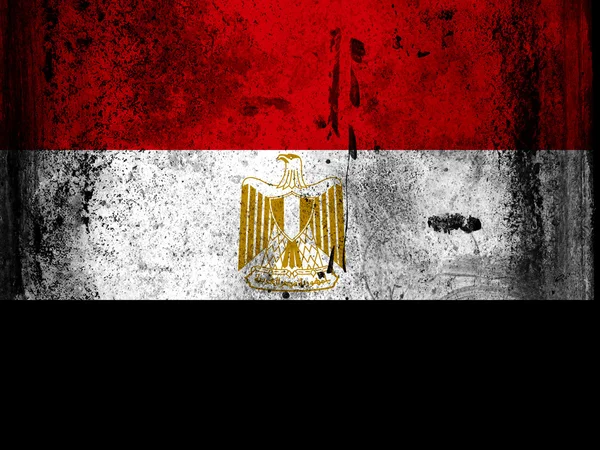 Єгипетський прапор — стокове фото