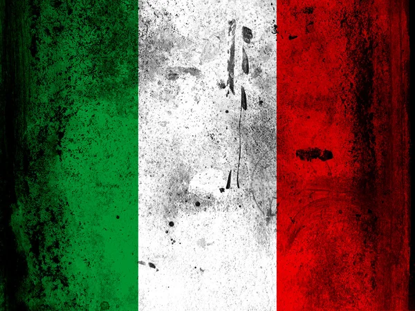 La bandera italiana —  Fotos de Stock