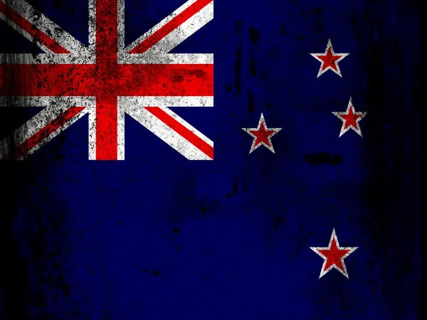 The New Zealand flag — Stock Photo, Image