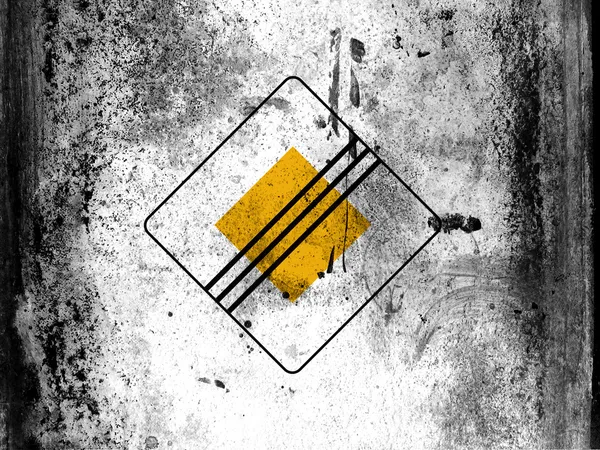 ana yol işareti sonu gemide her tarafı pis pis lekeler ile boyalı