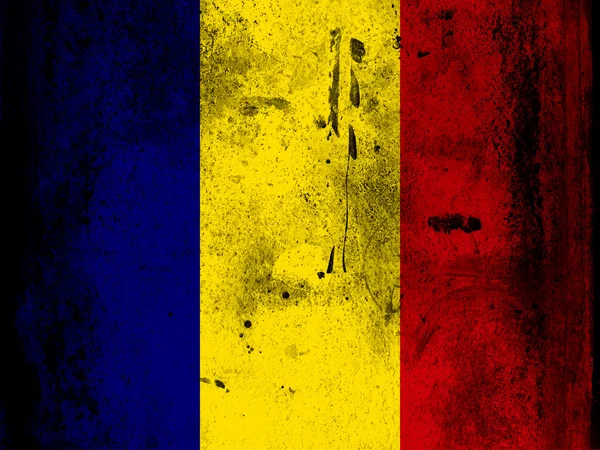 De vlag van Roemenië — Stockfoto