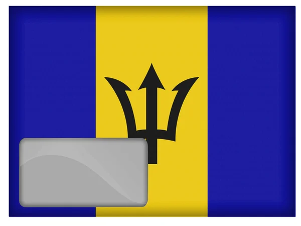 Barbados flagga — Stockfoto