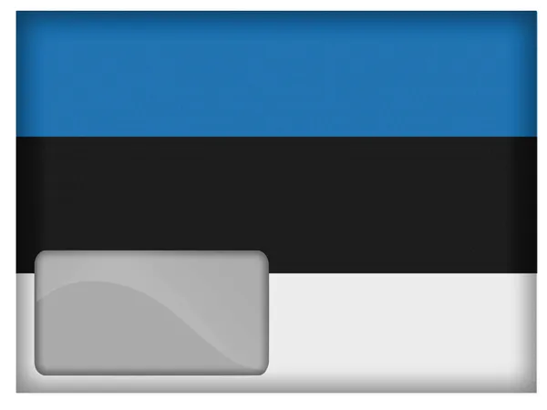 Прапор Естонії — стокове фото