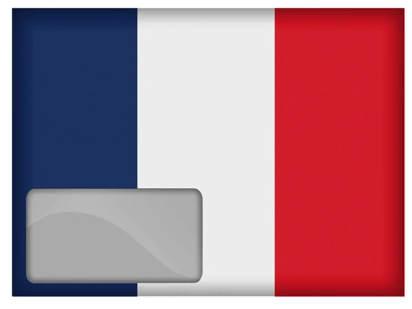 Fransız bayrağı — Stok fotoğraf