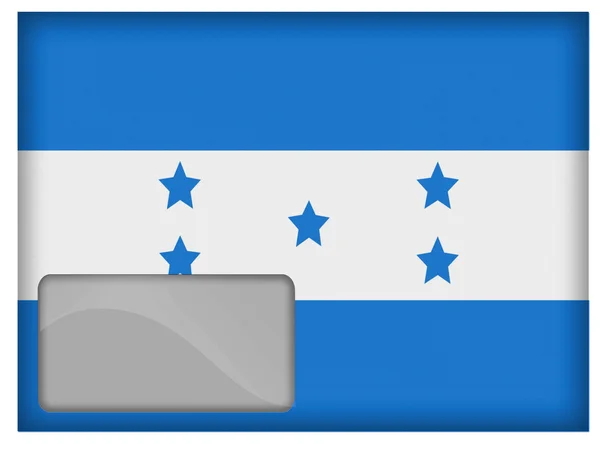 The Honduran flag — Stock Photo, Image