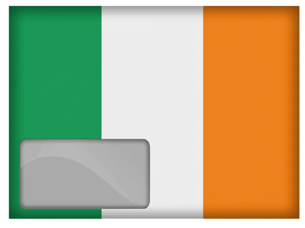 Le drapeau irlandais — Photo