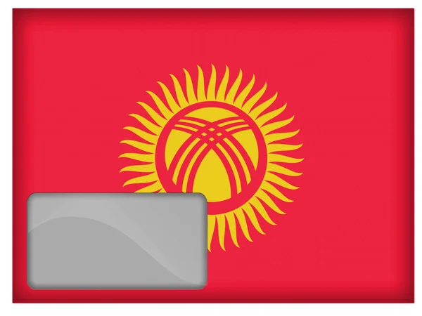 Σημαία της Κιργιζίας — Φωτογραφία Αρχείου